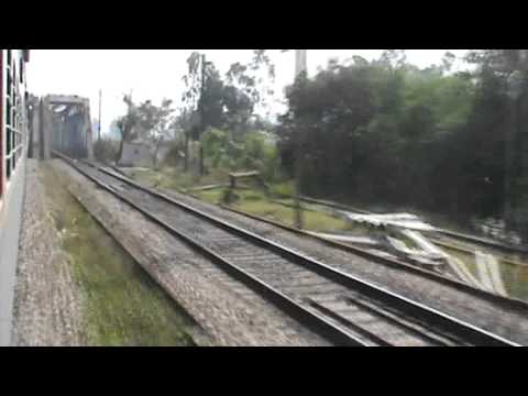 Crossing the mighty Beas river near Beas Junction (Punjab): Amritsar- Sealdah Express on-board