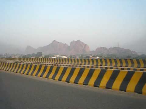 Chenab River towards bridge, 2 November 2008 Pakistan