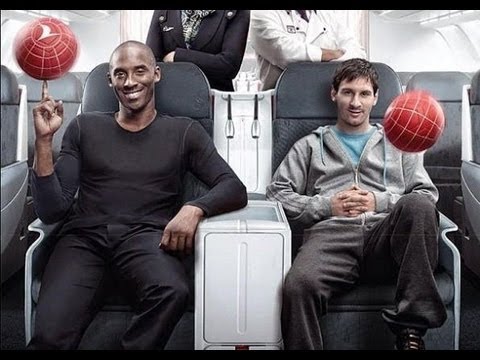 FC Barcelona - Kobe Bryant and Lionel Messi: Legends on Board - Turkish Airlines