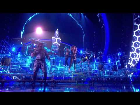 Bastille and Rudimental perform 'Pompeii/Waiting All Night' | BRIT Awards 2014