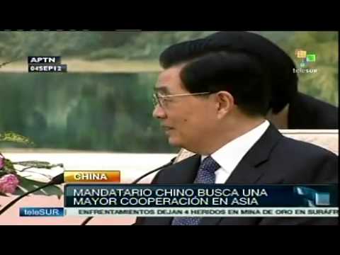 Hu Jintao admite que China necesita de Asia