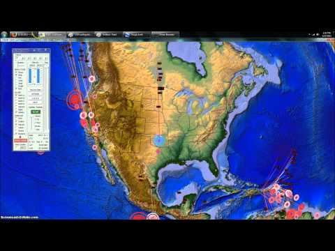 12/07/2013 -- Oklahoma 4.5M Fracking Earthquake -- result of a larger man made swarm