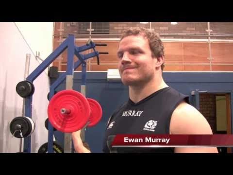 Scotland Rugby Team prepare for the 6 Nations at St Andrews