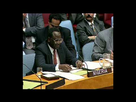 Ibrahim Gambari on the establishment of the ICTR - 1994