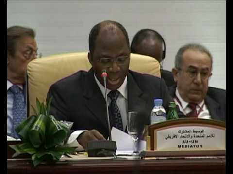 MaximsNewsNetwork: DOHA DARFUR PEACE TALKS: UNAMID: DJIBRILL BASSOLE, UN MEDIATOR