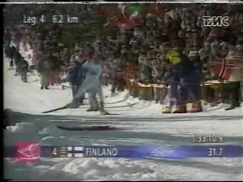 1994 Lillehammer Olympic Winter Games, Cross Country, 4x10 km Relay, Men (part 7 of 7)