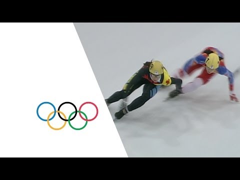 Kim Yun-Mi Speed Skating Highlights | Lillehammer 1994 Winter Olympics