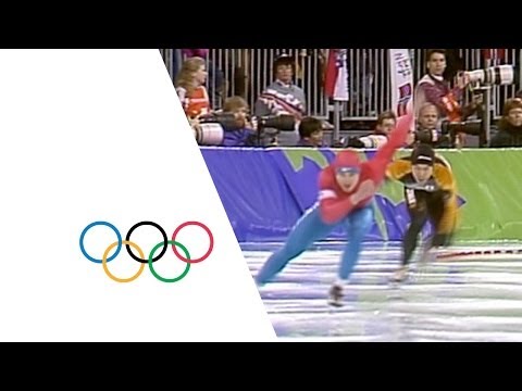 Sergey Klevchenya Speed Skating Highlights | Lillehammer 1994 Winter Olympics