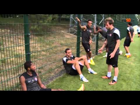 Bernard  realizou o seu primeiro treino no Shakhtar Donetsk