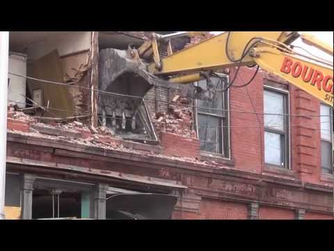 Leominster: Columbia Demolition: Close to Leveled