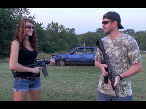 AK47 Vs. AR15 - CAR DOOR PENETRATION