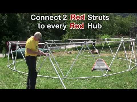 Zip Tie Domes: How to Build a 24 Foot Geodesic Dome