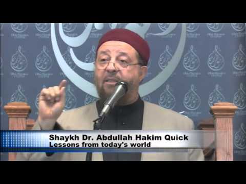 Lessons From Today's World - Dr Abdullah Hakim Quick