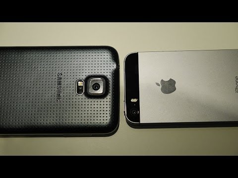 Samsung Galaxy S5 vs iPhone 5S - Quick Look!