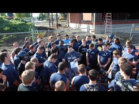 Bruin Football Helmet Unveiling