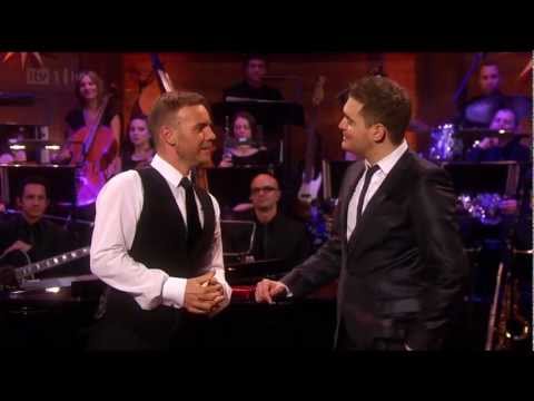 [HD] Gary Barlow & Michael Bublé - Home + Rule The World 18/12/2011