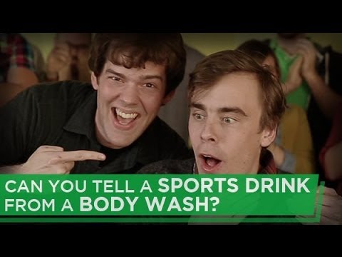 Can You Tell a Sports Drink From A Body Wash?