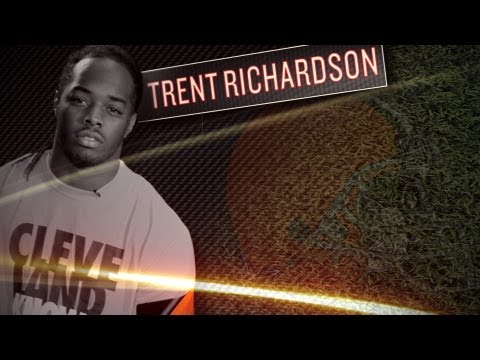 Trent Richardson Interview - Browns Rookie RB