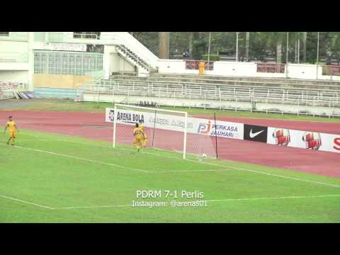 Liga Perdana 2014: PDRM 7-1 Perlis (14 Feb 2014)