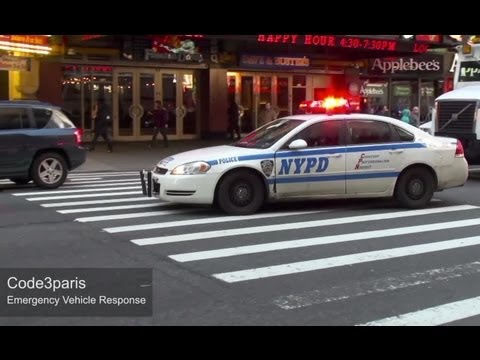 NYPD Police Cars Responding (collection)