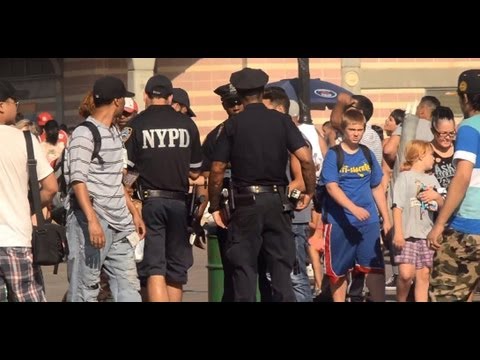 Epic Prank On Cops- Drinking In Public (NYPD EDITION)