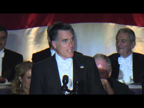 Romney Laughs It Up at Al Smith Dinner - Elections 2012