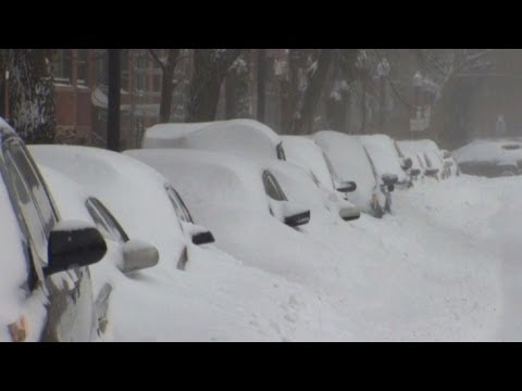 EEUU: ola de frío glacial tras primera tormenta de nieve de 2014