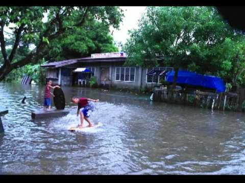 Surfing In The Heart of Tandag City (March 25, 2011)