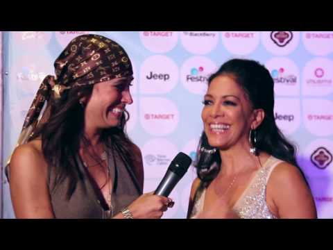 Rita Verreos interviews Sheila E. a the PEOPLE en Espanol festival, 2012