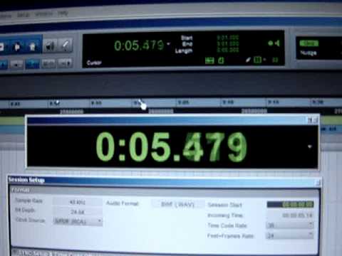 Syncing Tascam DA-88 and Pro Tools with SMPTE MTC (Midi Time Code)