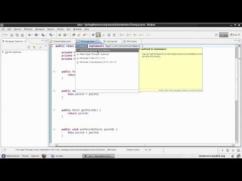 Spring Tutorial 12 - Using ApplicationContextAware