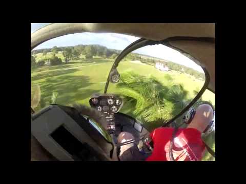 Helicopter Pilot Saves R/C Plane (Must See!)