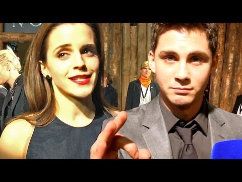 Emma Watson & Logan Lerman auf der Noah-Premiere!