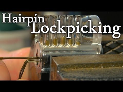 How to Pick a Lock With Hairpins