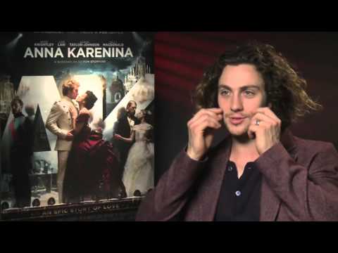 Aaron Taylor-Johnson Interview -- Anna Karenina