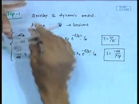 Mod-01 Lec-07 Lecture-07-Dynamic Behavior of Chemical Processes (Contd...1)