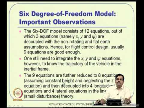 Mod-03 Lec-08 Overview of Flight Dynamics -- II