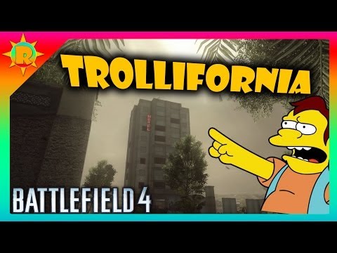 ☼ Battlefield 4 - Hotel Trollifornia (Skidloader, C4, Claymore, Elevator Troll)