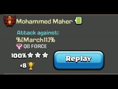 #1 CLASHER Mohammed Maher EPIC 3 STAR RAID |