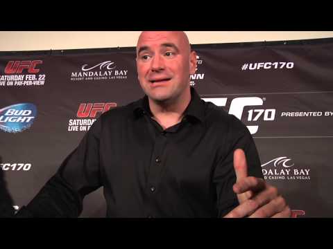 UFC 170: Dana White Post-Fight Scrum