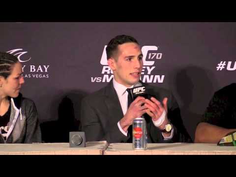 An Avocado Sends Rory MacDonald to the Hospital (UFC 170 Post Fight Press)