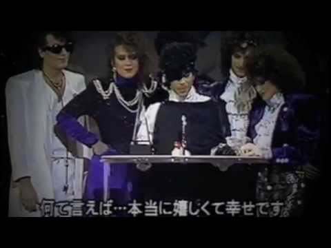 PRINCE dominates the American Music Awards 1985