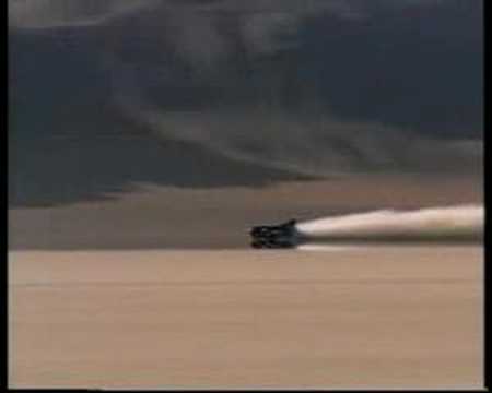 Thrust SSC Supersonic Boom