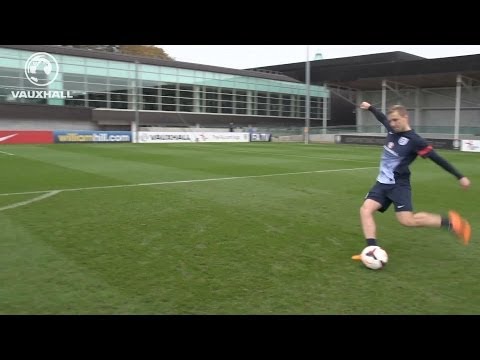 FANTASTIC FREE-KICKS FROM LUKE SHAW: Congratulations on his 1st England Seniors call up