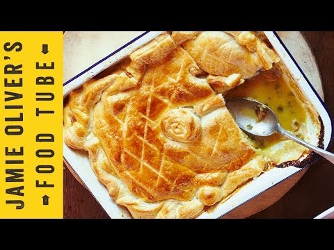 Jamie's Quick Chicken & Mushroom Pie