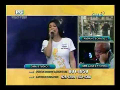 SAS (Tibay ng Pusong Pilipino) Regine Velasquez - The Prayer