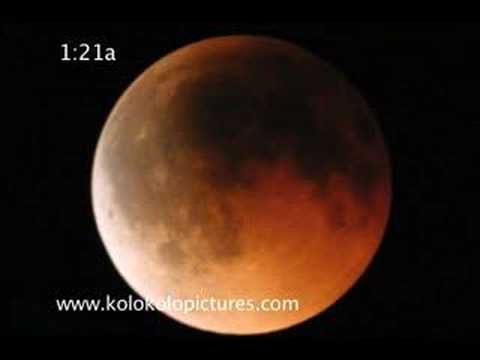 Lunar Eclipse - August 28, 2007 Hawaii