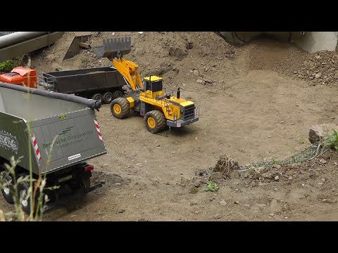 BEST OF RC CONSTRUCTION SITE; RC CONSTRUCKTION VEHICLES,RC WHEEL LOADER ,