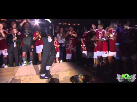 Kevin Prince Boateng Moonwalk Dance Michael Jackson Tribute | AC MILAN | (Full Video) HD.