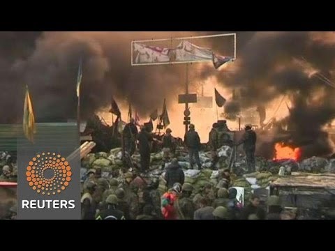 Ukraine: 'remove riot police' plea